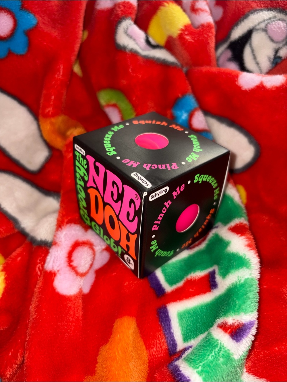 Needoh viral squishy groovy glob fidget toy pink NEW QUICK SHIP viral tik tok